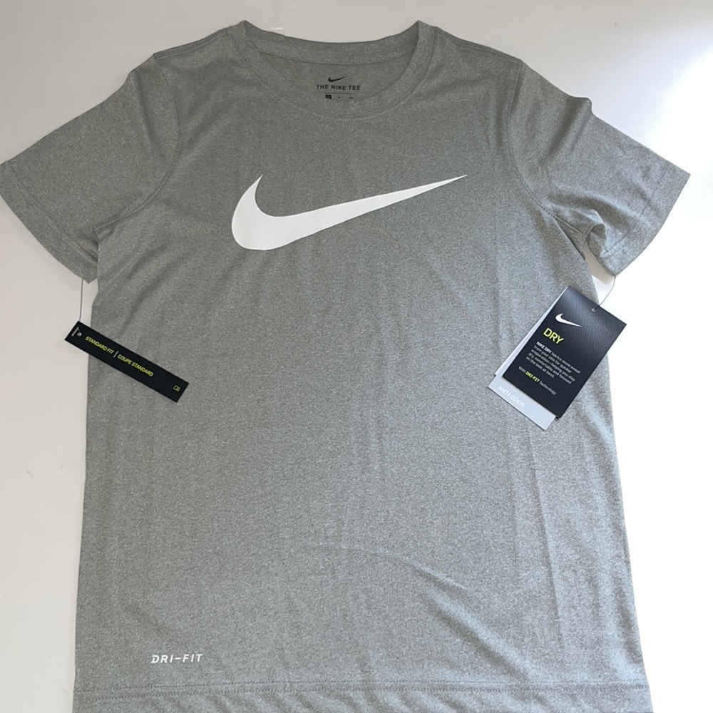 Nike Boy's Dri Fit Swoosh T Shirt - Picture 6 of 6